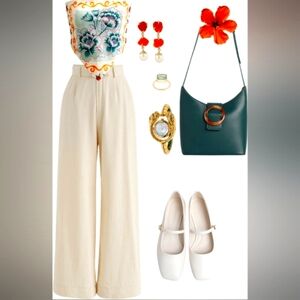 Silky floral bandeau top / tube top from Micas ❤ sold out online!